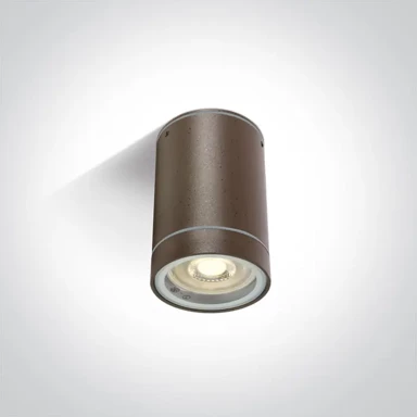 Stropna svjetiljka, 1xGU10, 35W, 230V, IP54, DM67130C/BR, smeđa