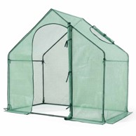 NORTHIX Vrtni staklenik 180x100x168 cm, zelena