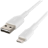 BELKIN USB-A – Lightning kabel BoostCharge CAA001bt0MWH, 0,15 m, bijeli