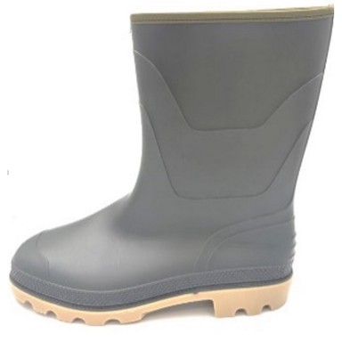 Gumene čizme PVC, podstavljene, zelene, 42