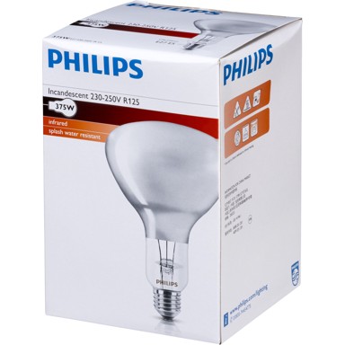 PHILIPS Infracrvena svjetiljka BR125 IR 375W E27