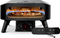 COZZE Plinska peć za pizzu 90434, rotirajuća, promjer pizze 33,02 cm, crna boja
