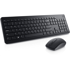 DELL Set miš i tipkovnica KM3322W, bežični, crni