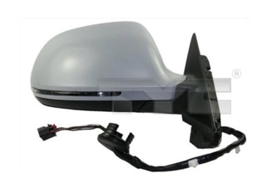 TYC Retrovizor Audi A4 08-12, lijevi, električni, grijani, asferičan, žmigavac