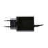 MOBILIZE kućni punjač, 15 W, USB i USB-C, crni