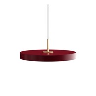 UMAGE Crvena LED viseća svjetiljka s metalnim sjenilom ø 31 cm Asteria Mini 