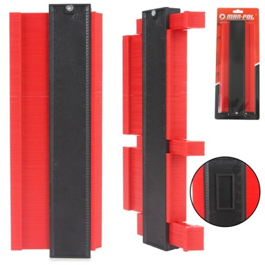 MAR-POL Predložak za preslikavanje oblika, 250 mm, ABS plastika