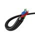 UGREEN Kutni AUX audio kabel 2x 3,5 mm mini jack, 1 m, plavi