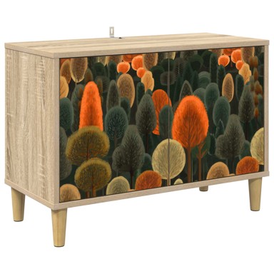 TV ormarić Zaandam 69 x 33 x 50 cm od konstruiranog drva, sonoma