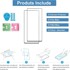 9H kaljeno staklo za Google Pixel 6 s crnim okvirom, prozirno, 2 kom