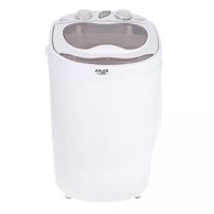ADLER Mini perilica rublja AD8055, 400W, 3kg, prijenosna, bijela