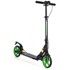 COSTWAY Sportski romobil, aluminijska platforma, sklopivi, podesiva visina, crna, zelena
