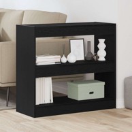 Knjiга ormar crna drvena