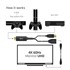 CLUB 3D Aktivni adapter HDMI 2.0 na DisplayPort 1.2, 4K 60 Hz HDR, crni