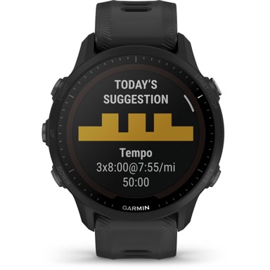GARMIN Pametni sat Forerunner 955 Solar, crni