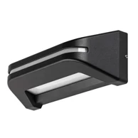 Vanjska zidna svjetiljka Kobarid, LED, 20 W, 800 lm, IP54, crna