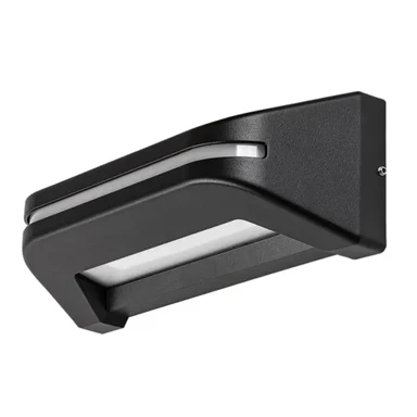 Vanjska zidna svjetiljka Kobarid, LED, 20 W, 800 lm, IP54, crna
