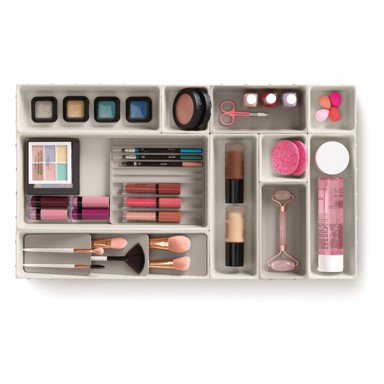 JOSEPH JOSEPH Bež kupaonski organizatori u setu 12 kom Viva