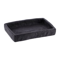 TENDANCE Držač sapuna imitacija kamena crni