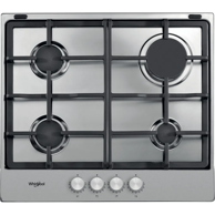 WHIRLPOOL Ugradbena plinska ploča TGML 660 IX, 60 cm, 4 zone, nehrđajući čelik