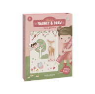 LITTLE DUTCH Magnetska knjiga aktivnosti Rosa Fairy Garden