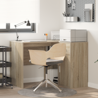 Radni stol kut 102x88x75 cm, sonoma hrast