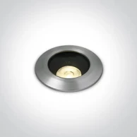 ONE LIGHT Ugradbena svjetiljka led/7w/3000k/560lm/38°/24v dc ip67/ik08 aluminij dm69056b/w