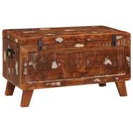 Kutija za spremanje, 70 x 35 x 40 cm, masivno obnovljeno drvo