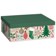 STEWO ukrasna kartonska kutija X-mas 5056 47, 24 x 33 x 12 cm