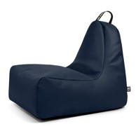 SO SOFT? Tamno plava vreća za sjedenje od imitacije kože Chill L 