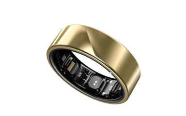 LUNA Pametni prsten 2.0, sunlit gold, veličina 13