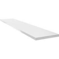 Kantirana ploča 2600x300x18 mm, bijela