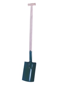 Kaljena vrtna lopata L-02, crna