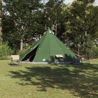 Obiteljski šator tipi, 12 osoba, zelena