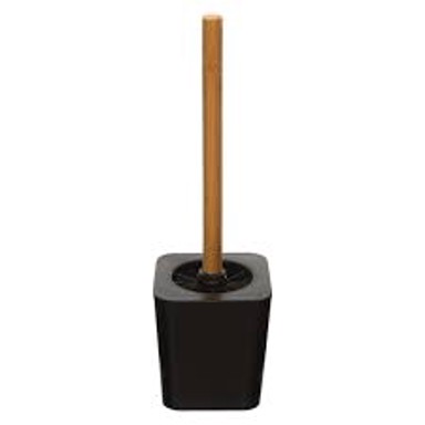FIVE WC četka Natureo, 38x11.7x11.7x cm, polystyrene/bambus crna