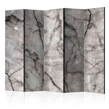 Sobna pregrada u 5 dijelova Grey Marble II 225x172