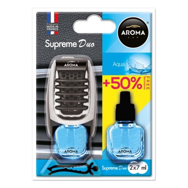AROMA CAR Aroma Supreme Duo osvježivač za auto Aqua