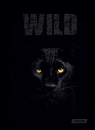 TARGET Bilježnica animal wild A4, kvadratići, 52 lista, meki uvez