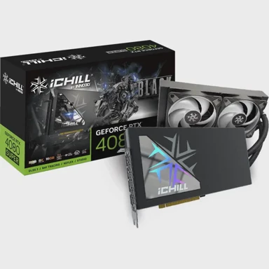 INNO3D Grafička kartica iChill Black NVIDIA GeForce RTX 4080 SUPER, 16 GB, GDDR6X, C408SB-166XX-18700006