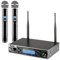 SAL Bežični set 2 mikrofona i prijemnik – MVN 610
