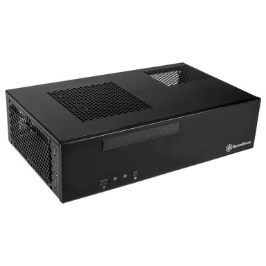 SILVERSTONE Kućište SST-ML09B Milo, HTPC, Mini-ITX, crno