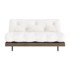 KARUP DESIGN Bijela sklopiva sofa 160 cm Roots, 160x105x160 cm