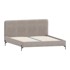 ROPEZ Tapecirani krevet Barker 90x200 cm s podnicom, svjetlo smeđi