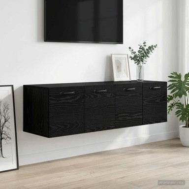 Ormar za zid 2 kom. 120 x 36,5 x 35 cm od konstruiranog drva