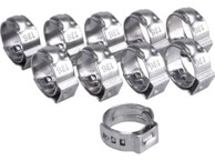 EXTOL PREMIUM Stezaljka za crijevo 8865171, 13,8 mm, INOX, 10 kom