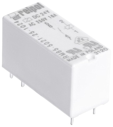 RELPOL Minijaturni elektromagnetski relej RM85-5021-25-1024 za tiskane pločice