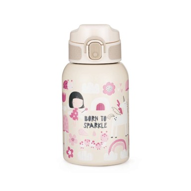PETITE&MARS Termo bočica sa slamkom Twinkling Fairy 350 ml