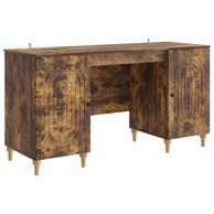 Stol 142,5 x 50 x 75 cm, konstruirano drvo, dimljeni hrast