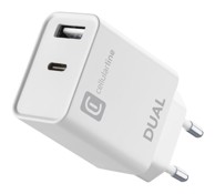CELLULARLINE Punjač APPLE IPHONE DUAL USB-A/USB-C 20W