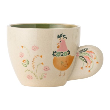 BLOOMINGVILLE Bež šalica od kamenine 290 ml Joshua 